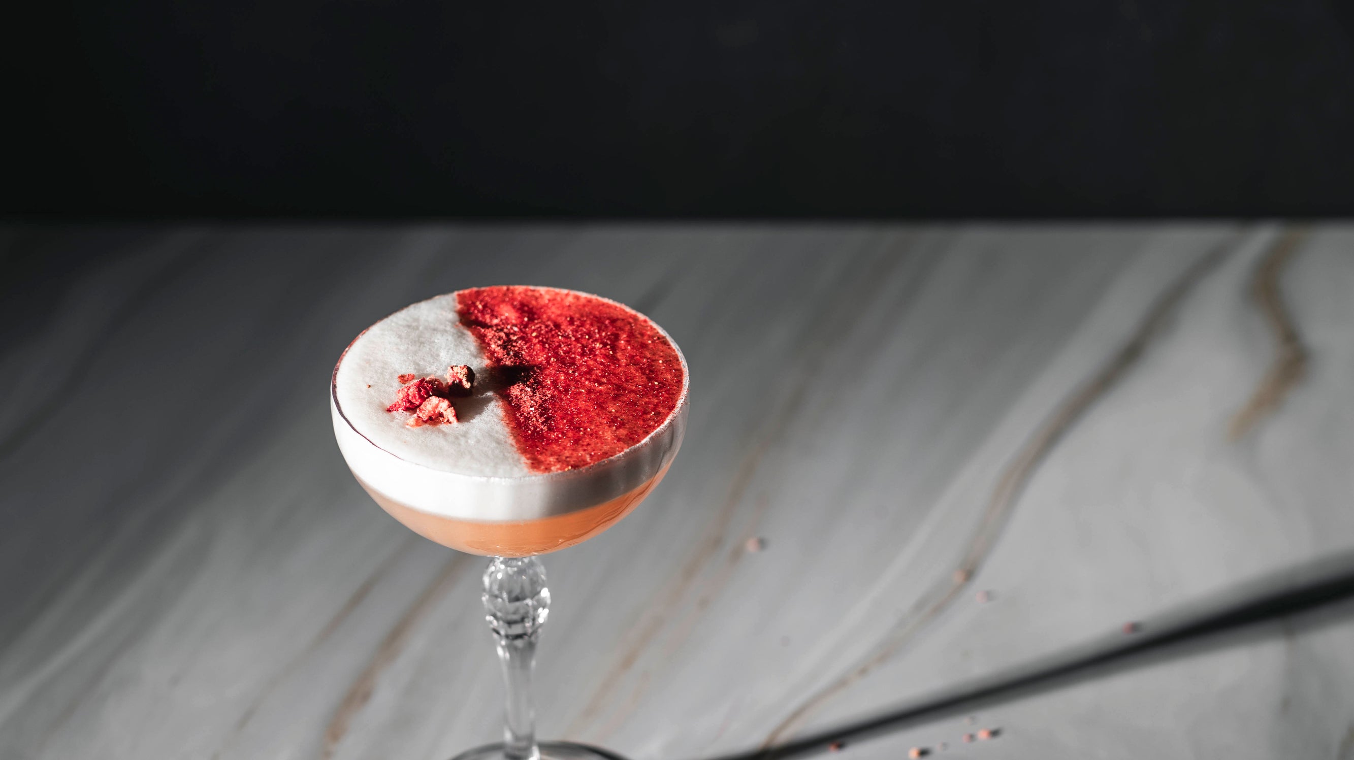 The Grove Strawberry and Coconut Sour