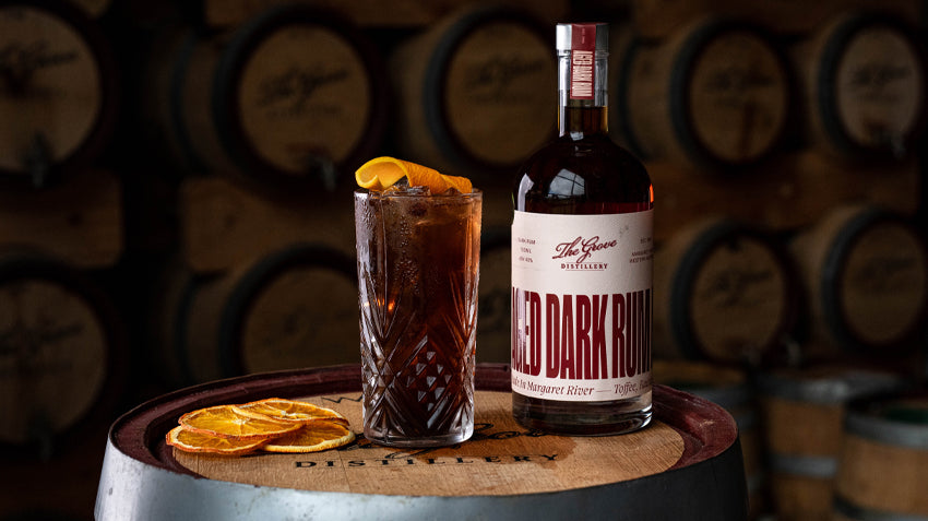 Aged Dark Rum Cocktail