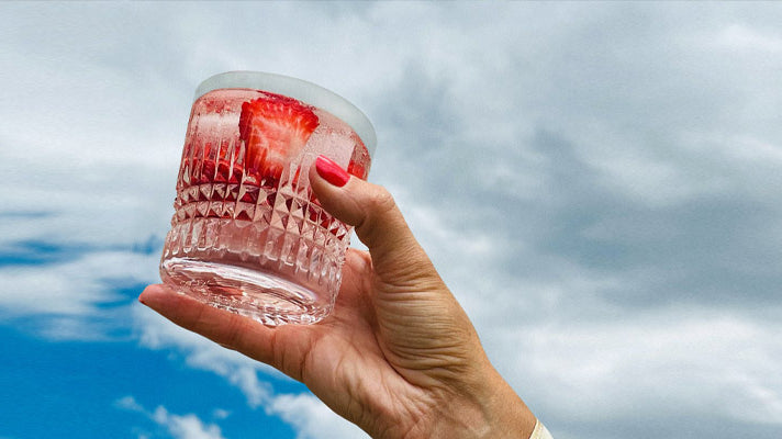 The Grove Strawberry Gin and Basil Cocktail Recipe