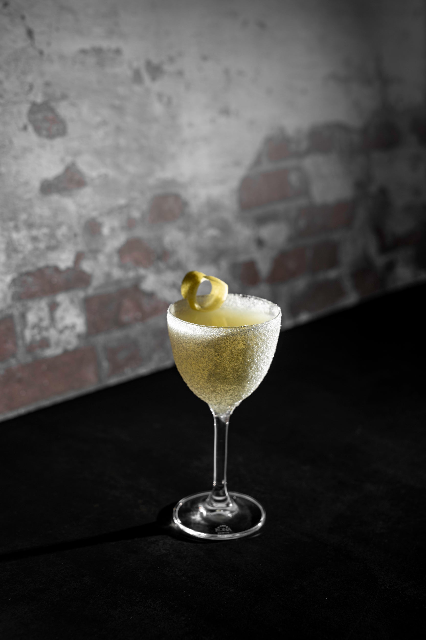 The Grove Lemon Gin Crusta