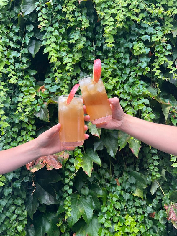 The Grove Hot Cross Rum Apple Crumble Cocktail