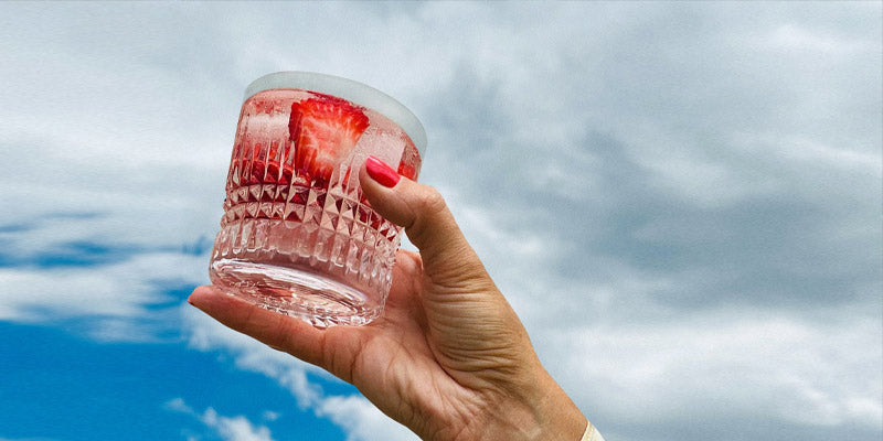 The Grove Strawberry Gin and Basil Cocktail Recipe